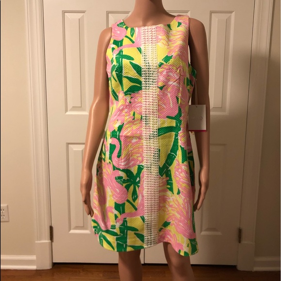 NWT Lilly Pulitzer Floral Target Fan Dance Dress - Picture 3 of 9